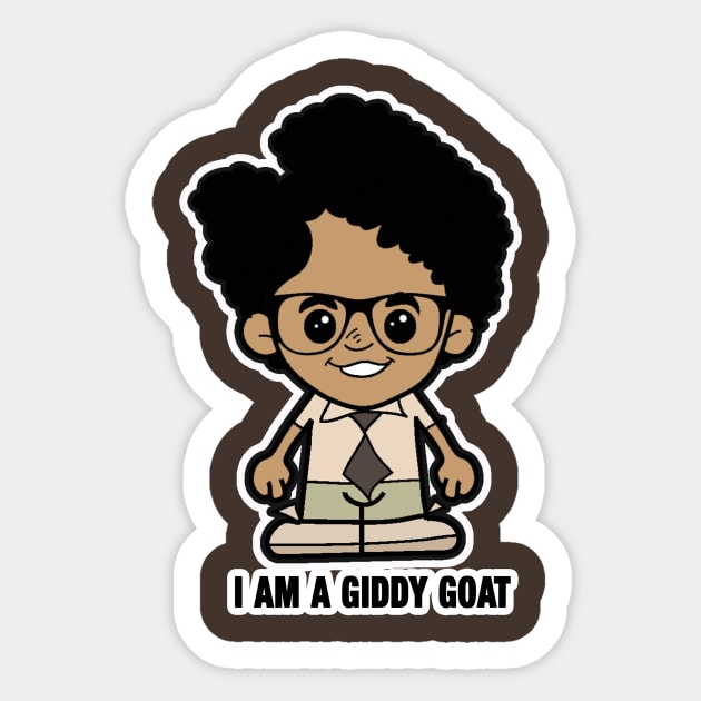 Lil Moss - Giddy Goat Sticker by TopNotchy